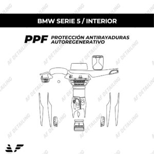 Película Protectora de Pintura (PPF) Interior para BMW Serie 5 2020