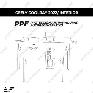 Película Protectora de Pintura (PPF) Interior para Geely Coolray 2022