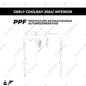 Película Protectora de Pintura (PPF) Interior para Geely Coolray 2024