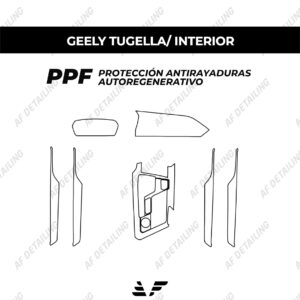 Película Protectora de Pintura (PPF) Interior para Geely Tugella