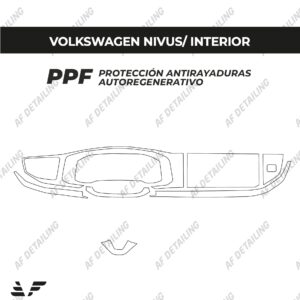 Película Protectora de Pintura (PPF) Interior para Volkswagen Nivus