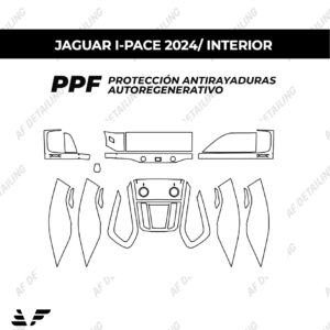 Película Protectora de Pintura (PPF) Interior para Jaguar I-PACE
