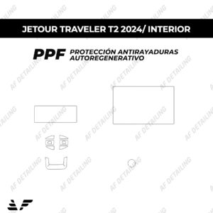 Película Protectora de Pintura (PPF) Interior para Jetour Traveler T2