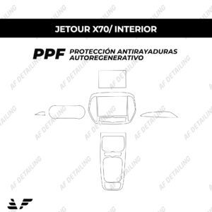 Película Protectora de Pintura (PPF) Interior para Jetour X70