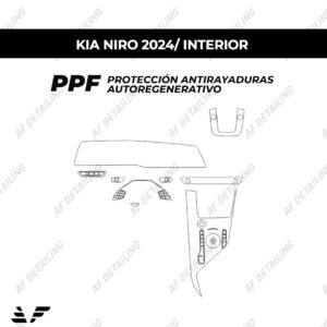 Película Protectora de Pintura (PPF) Interior para Kia Niro