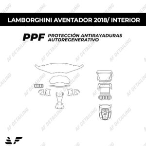 Película Protectora de Pintura (PPF) Interior para Lamborghini Aventador