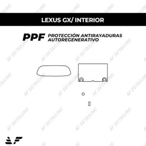 Película Protectora de Pintura (PPF) Interior para Lexus GX