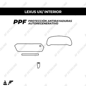 Película Protectora de Pintura (PPF) Interior para Lexus UX