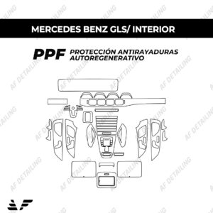 Película Protectora de Pintura (PPF) Interior para Mercedes Benz GLS