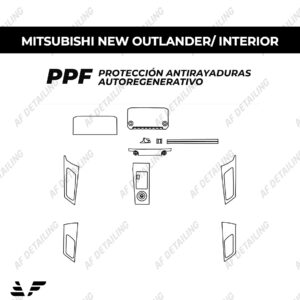 Película Protectora de Pintura (PPF) Interior para Mitsubishi New Orlando