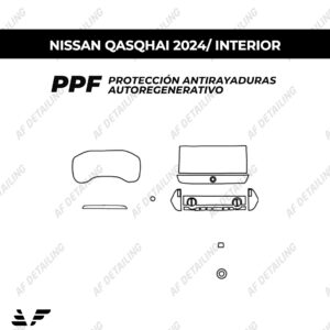 Película Protectora de Pintura (PPF) Interior para Nissan Qashqai
