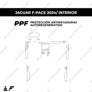 Película Protectora de Pintura (PPF) Interior para Jaguar F-PACE