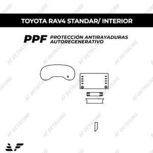 Película Protectora de Pintura (PPF) Interior para Toyota RAV4