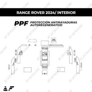 Película Protectora de Pintura (PPF) Interior para Land Rover Range Rover 2024