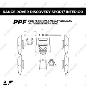Película Protectora de Pintura (PPF) Interior para Land Rover Discovery Sport 2024