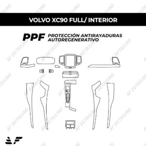 Película Protectora de Pintura (PPF) Interior para Volvo XC90 Full