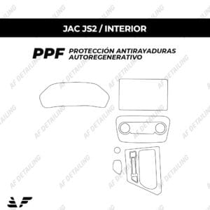 Película Protectora de Pintura (PPF) Interior para JAC JS2