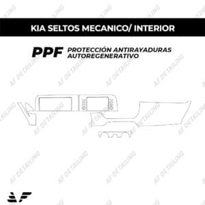 Película Protectora de Pintura (PPF) Interior para Kia Seltos Mecánico