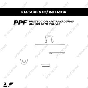Película Protectora de Pintura (PPF) Interior para Kia Sorento Sport