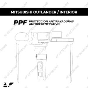 Película Protectora de Pintura (PPF) Interior para Mitsubishi Outlander 2020