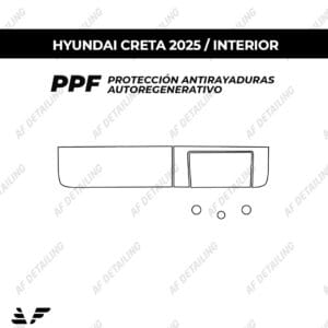 Película Protectora de Pintura (PPF) Interior para Hyundai Creta 2021